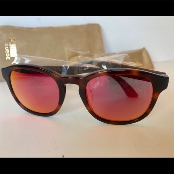 PUMA Suede Shiny Havana Sunglasses main image 5
